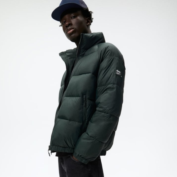 ZARA QUILTED PUFFER JACKET SIZE L - Picture 6 of 10